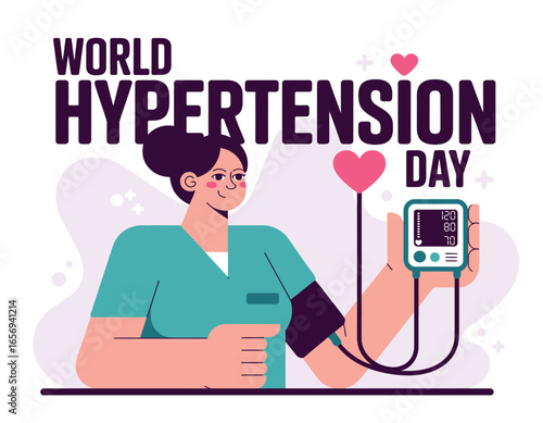 World Hypertension Day Blood Pressure Measurement