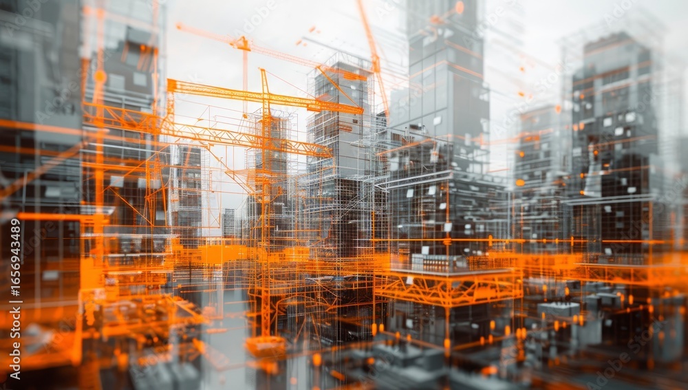 custom made wallpaper toronto digitalNeo-Metropolis Constructing Tomorrow's Skyline