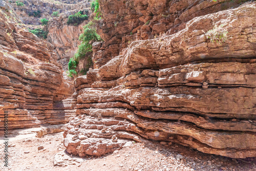 photo of beautiful deep stone canyon