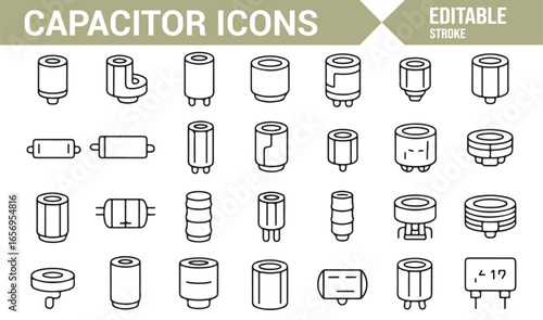 Creative Capacitor Symbols for Electronics and Power Supply Design