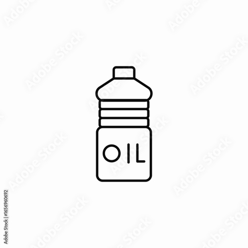cooking oil icon sign vector