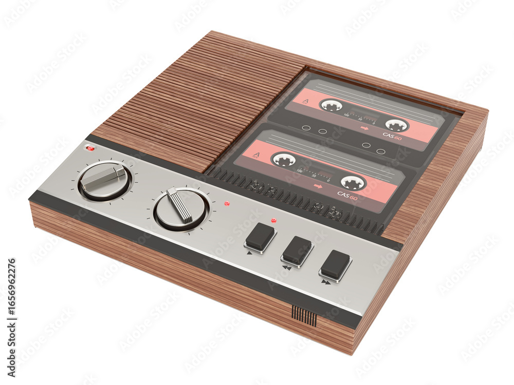 Obraz premium Answering machine isolated on transparent background. 3D illustration