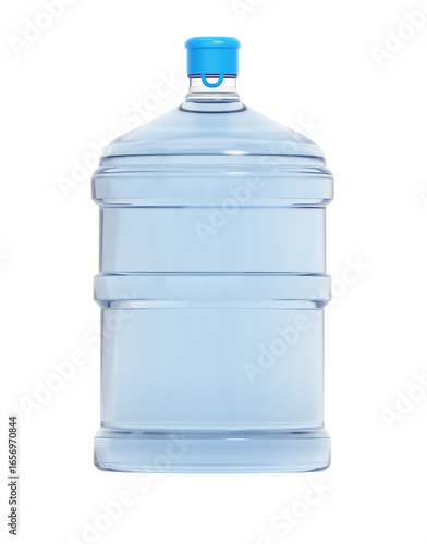 Photography 19l water carboy isolated on transparent background