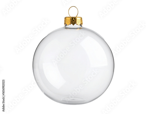 Gläserne Weihnachtskugel – festlicher Christbaumschmuck für die Weihnachtsdekoration