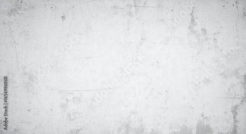 A Grungy and Abstract White Concrete Wall Texture