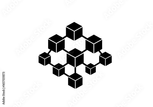 Blockchain Technology Decentralized Network of Cubes