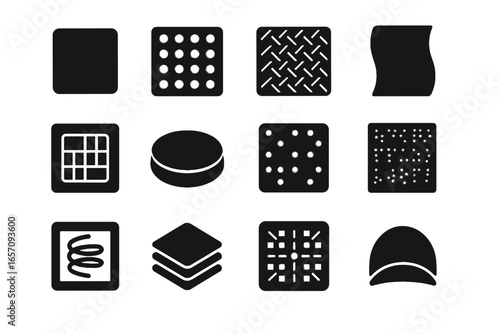 Haptic display vector screen surface dome gel tactile pad tile icons layer