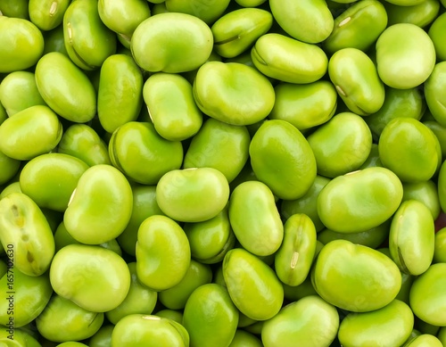 Wallpaper Mural Close-up of many fresh green beans Torontodigital.ca