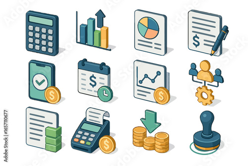 Payment estimate icon migration financial order cost icons invoice allocation tracking purchase