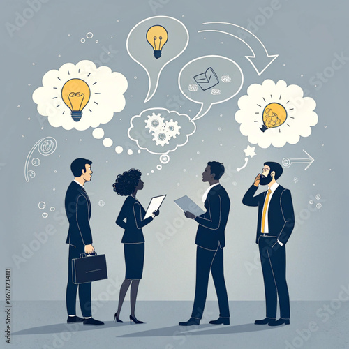 business man thinking