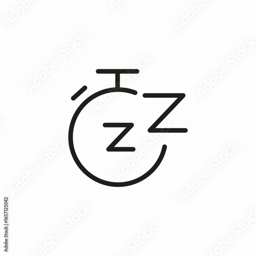 wakeup alarm icon sign vector