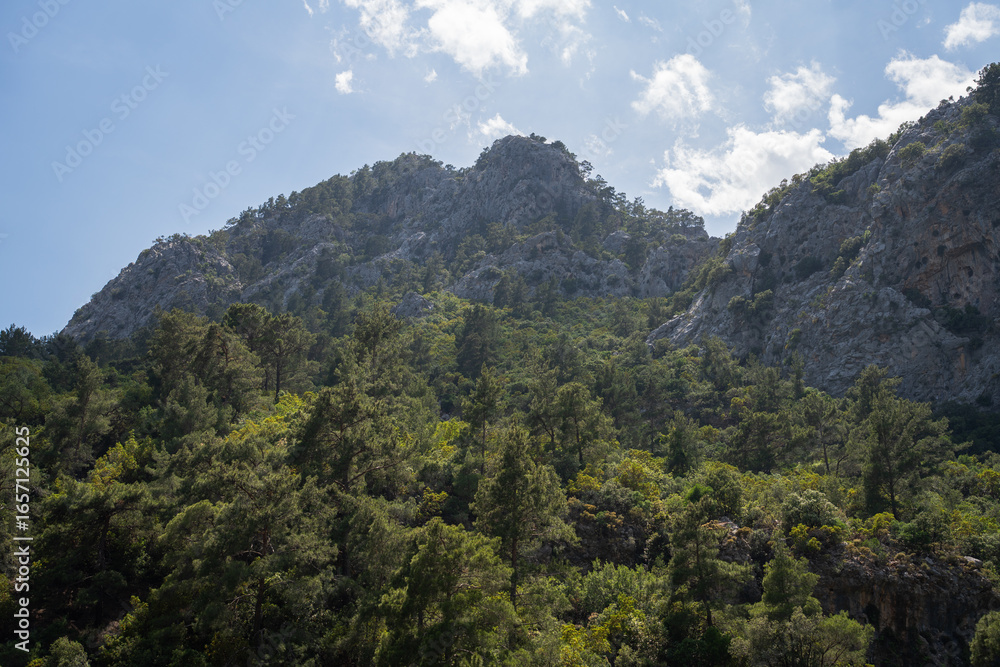 Goynuk Canyon Mountains in Kemer, Türkiye