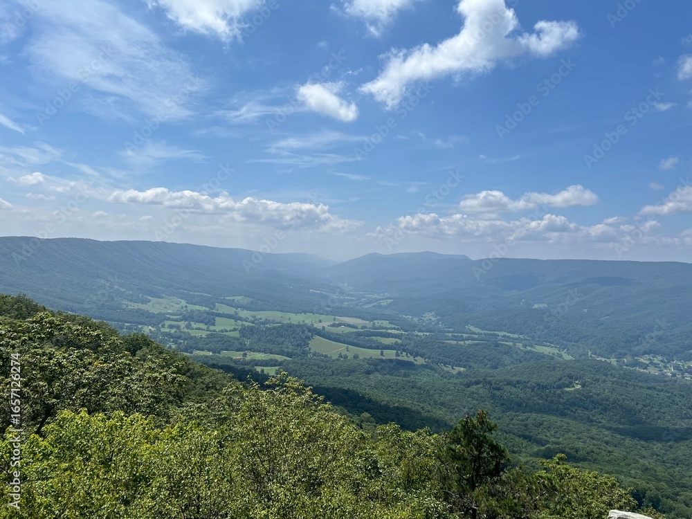Fototapeta premium Mill Creek Nature Preserve - Narrows, VA