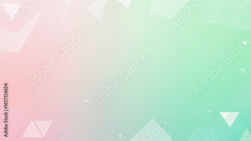 abstract background with colorful triangles