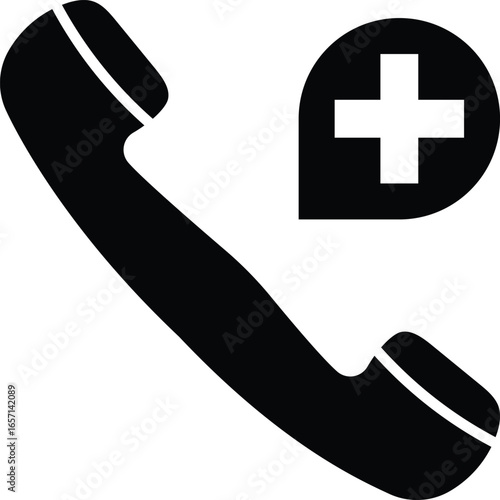 Emergency Call Icon Symbol