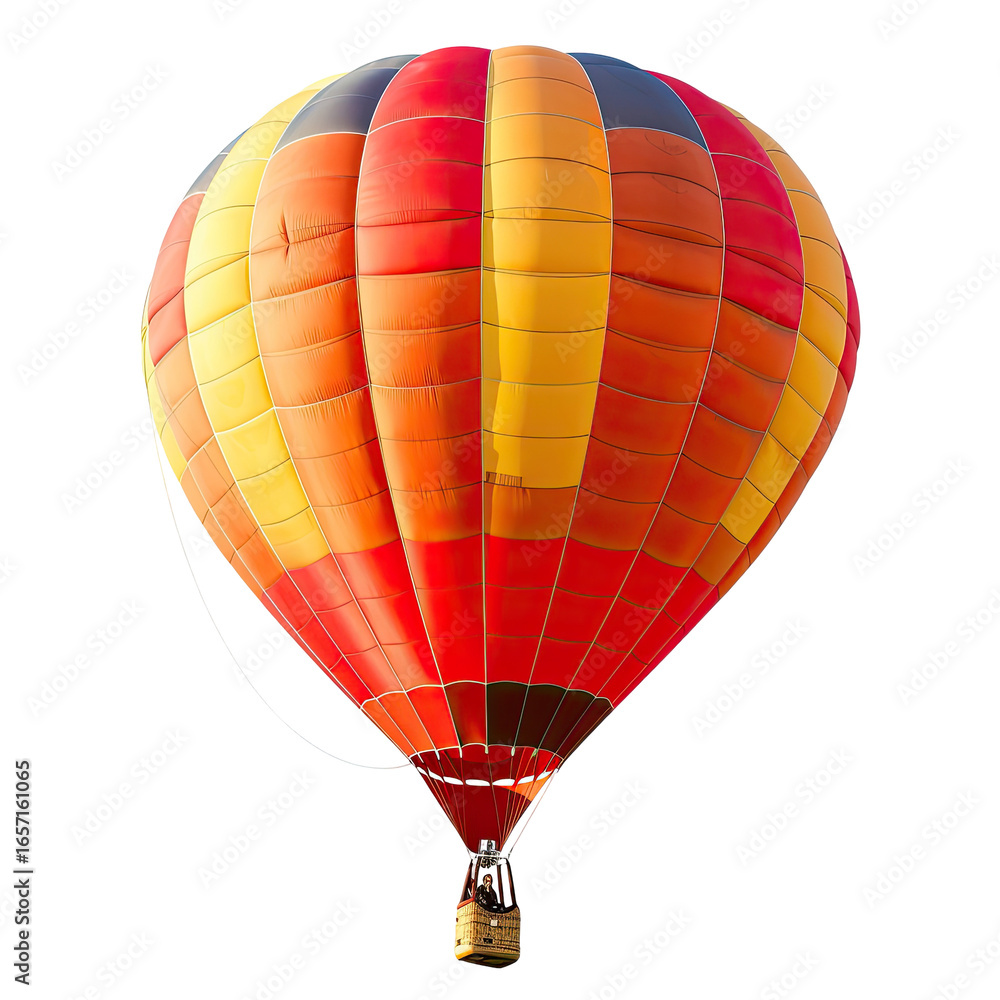 Naklejka premium Colorful hot air balloon (3)