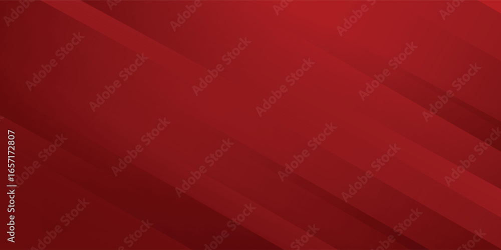 Fototapeta premium Red line with white architecture futuristic background minimal concept vector illustration subtle design.