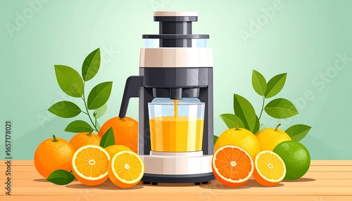 Fresh Orange Juice Maker.