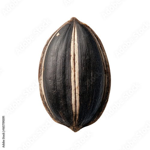 Wallpaper Mural Sunflower seed close up single seed food ingredient agriculture healthy snack isolated on transparent background, png Torontodigital.ca