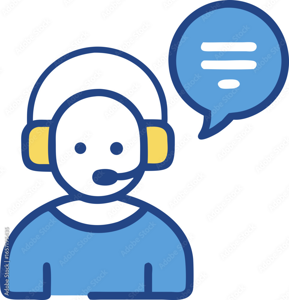 Obraz premium Call center