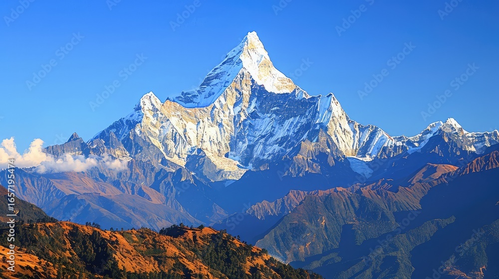 Obraz premium mountain range