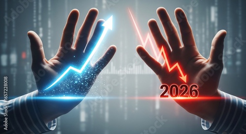 Global Economy Outlook 2026: Financial Growth vs. Decline and Recession.
