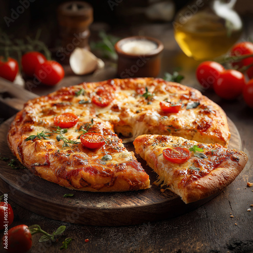 Homemade pizza