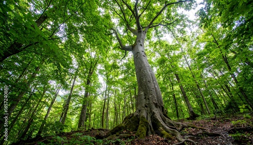 Majestic forest canopy