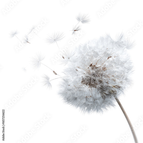 Wallpaper Mural A dandelion seed head, gently blowing Torontodigital.ca