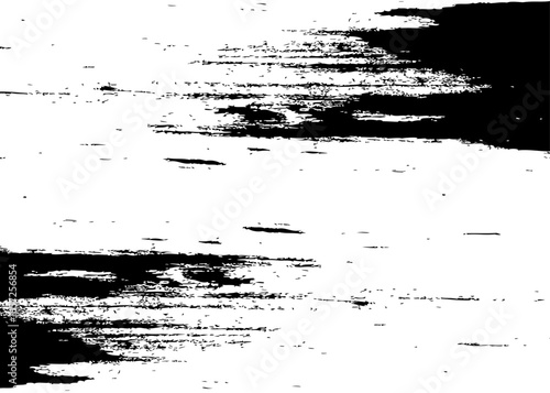 Vector grunge brush strokes texture rough black scratches for wallpaper.