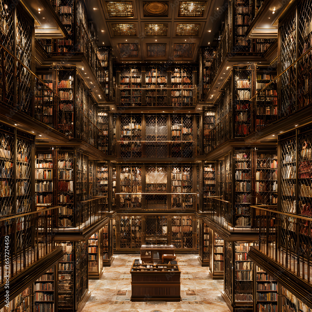 Fototapeta premium Journey Through Knowledge: Enlightening Books For Every Curious Mind