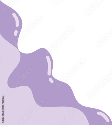 Abstract Blob Corner