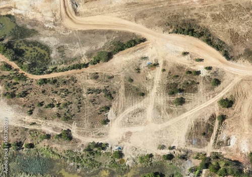 Top View Aerial Photograph