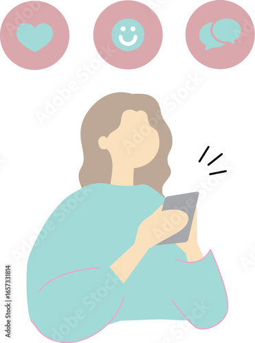 スマートフォンでコンタクト