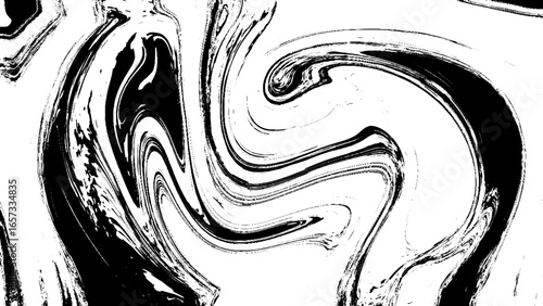 Black Marble ink texture acrylic painted waves texture background. pattern can used for wallpaper or skin wall tile luxurious.
