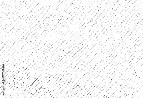 Vector diagonal lines and dots creating a textured pattern on a white background forming a grainy effect design