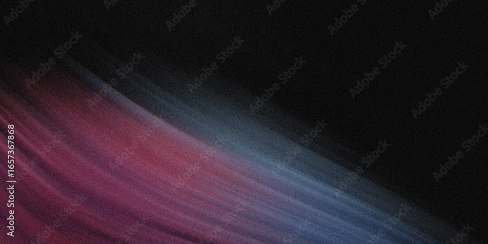Fototapeta premium A dark abstract background with pink and blue gradients creates a textured and visually interesting backdrop for design