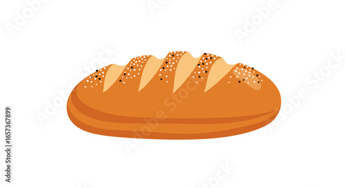 Deliciously crafted artisan bread with a golden crust and toasted sesame seeds perfect for any meal or gathering