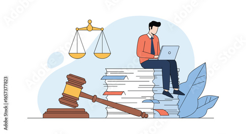 Understanding legal concepts and judicial procedures through digital law education and online justice systems