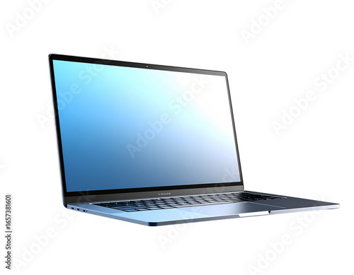 laptop isolated on white background