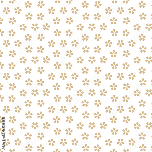 Wallpaper Mural 日本の伝統的な紋様素材。小桜紋のシームレスな和風デザイン素材。 Torontodigital.ca