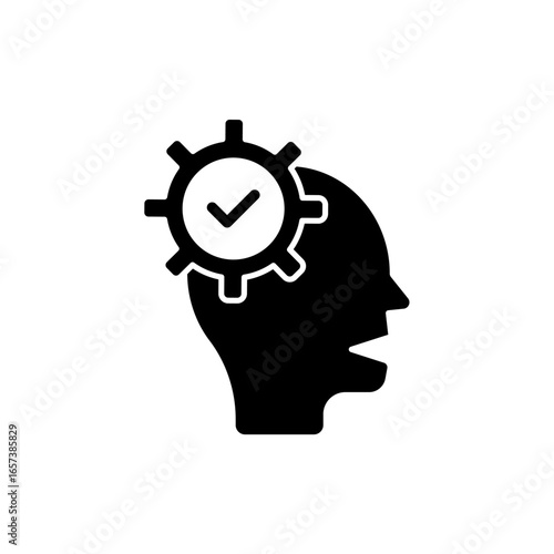 Icon a interpretation, isolated against a clean background.