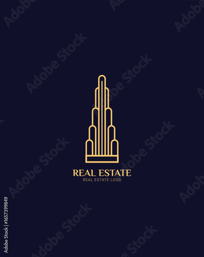 Photography Modern vector logo design for Dubai real estate, property, and construction businesses