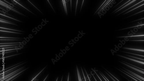 speed line loop effect animation