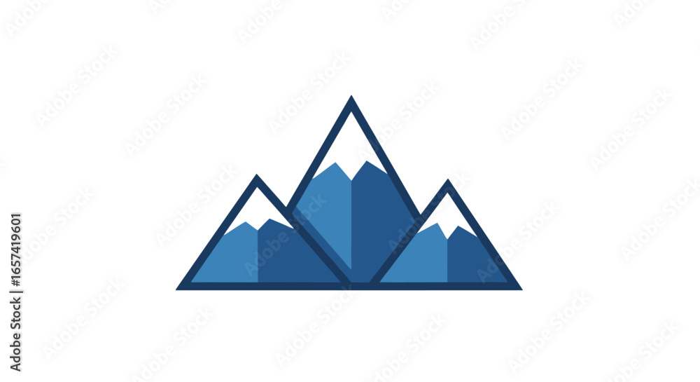 modern mountain peak logo minimalist design for adventure peak performance and climbing brands modern mountain peak logo minimalist design for adventure peak performance and climbing brands
