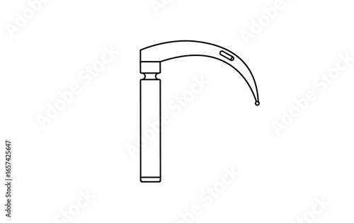 Laryngoscope medical instrument