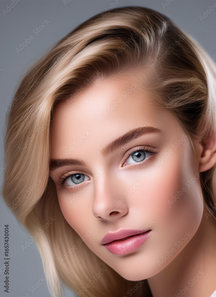 Fototapeta premium portrait of a beautiful woman
