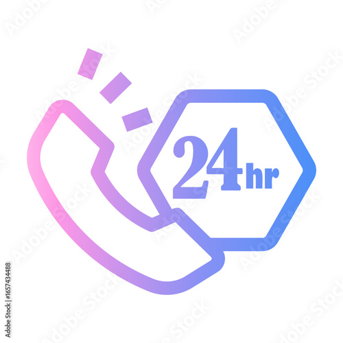 emergency Line Gradient Icon