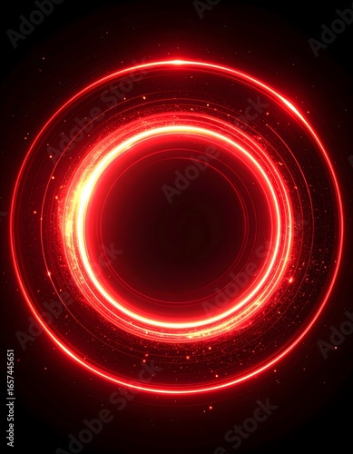 Abstract Futuristic Cosmic Energy Rings and Surreal Space Vortex Collection in Ultra Realistic 4K