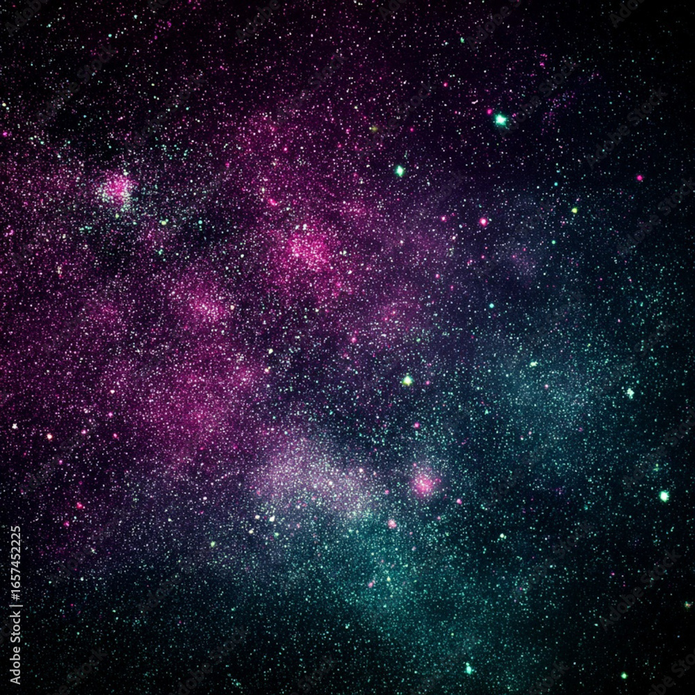 Naklejka premium starry night sky